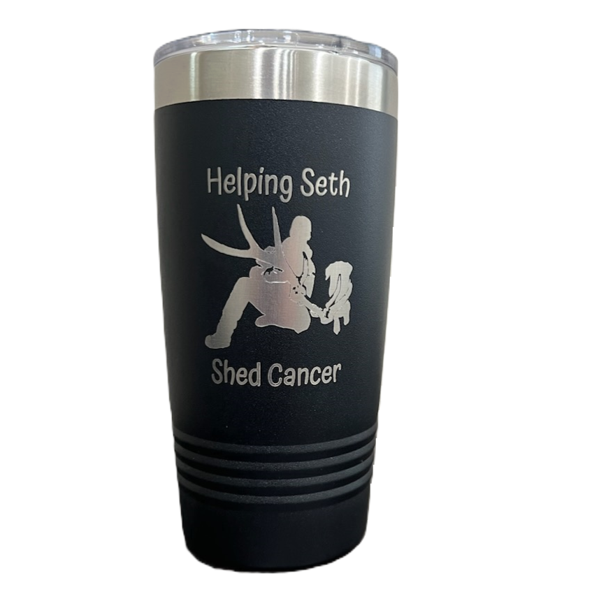 Seth Rozeboom Fundraiser Tumbler